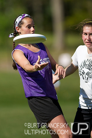Girls Division, Saturday -- 2012 USAU HS Northeasterns