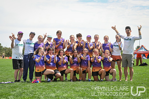 Valley Ultimate Team Photo - 2025 YCC Saturday R2 U20G