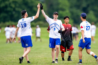GOAT vs Nomadic Tribe in pool play at World Ultimate Club Championships