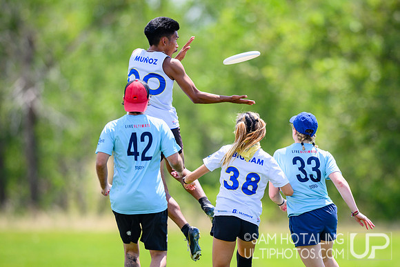 Mixed pool play during International Club Championships at Aurora Sports Park