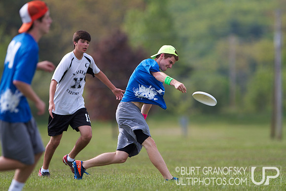 Open Division, Sunday -- 2012 USAU HS Northeasterns