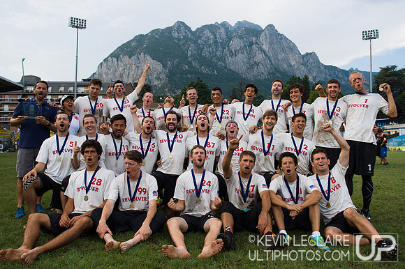 Revolver Team Photo (Open Gold Medalists) - WUCC Saturday Awards