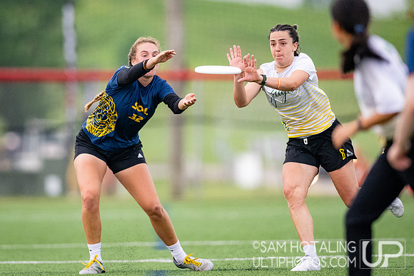 Pool play at USAU D1 College Championships