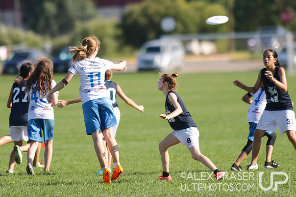 U16 Girls - Saturday - 2016 USAU Youth Club Championships