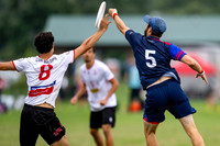 CUSB Open vs Sunder in pool play at World Ultimate Club Championships