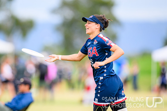 Bracket play during World Ultimate Championships at Runaway Bay Precinct