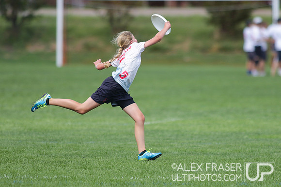U16 Girls - Saturday - 2016 USAU Youth Club Championships