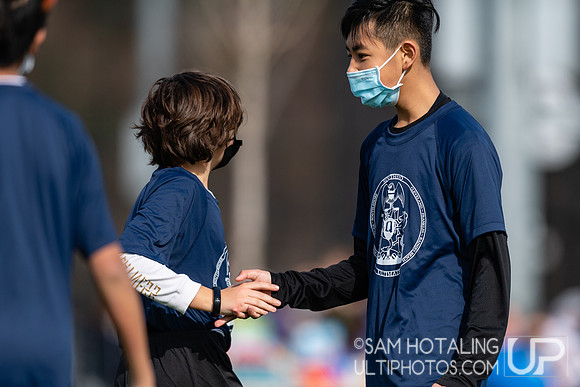 Youth ultimate frisbee at Seven Hills Invite