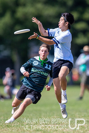 Day 2 of the USA Ultimate D-I College Championships
