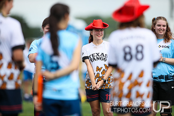 USA Ultimate YCC 2022 -- U20 Girls Sat Action
