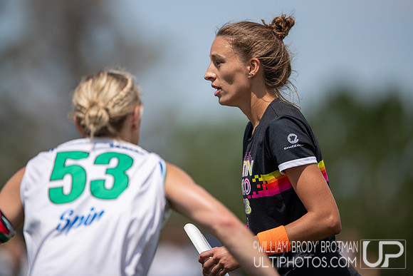 Day 2 of the USA Ultimate U.S. Open ICC Championships