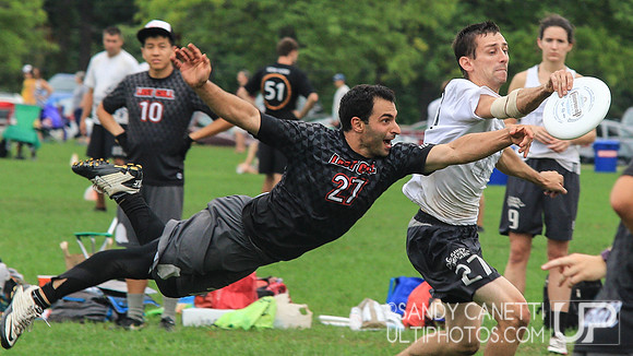 Saturday Action - 2016 USAU Northeast Regionals