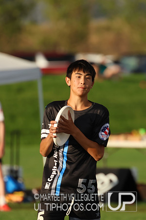 Saturday action at the USA Ultimate Youth Club Championships in