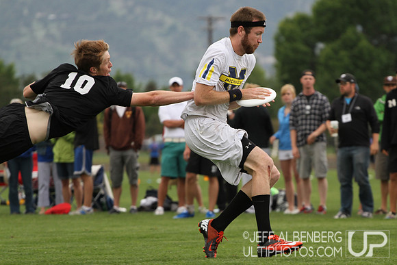 Friday Open Division action from 2012 College Nationals