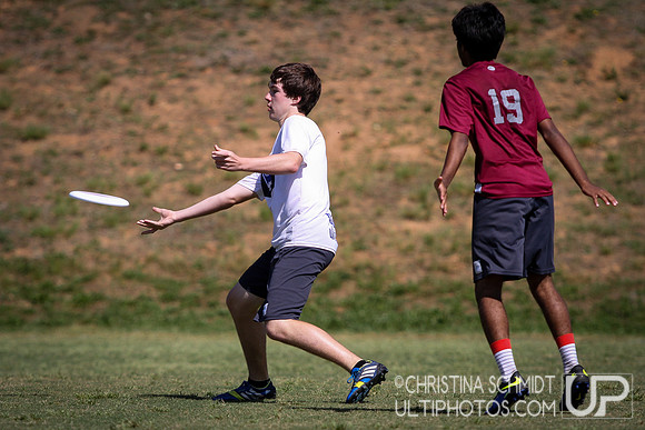 USA Ultimate Southern High School Regional Championships 2014 - Sunday