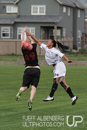 Friday Women's division action from 2012 College Nationals