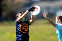 Youth ultimate frisbee at Seven Hills Invite