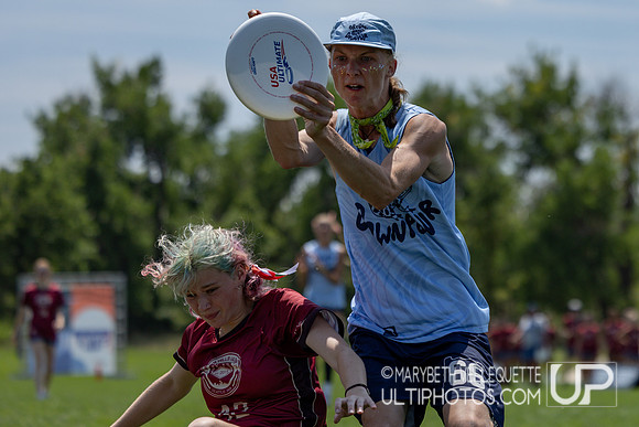 Monday action at the USA Ultimate Youth Club Championships. U-20