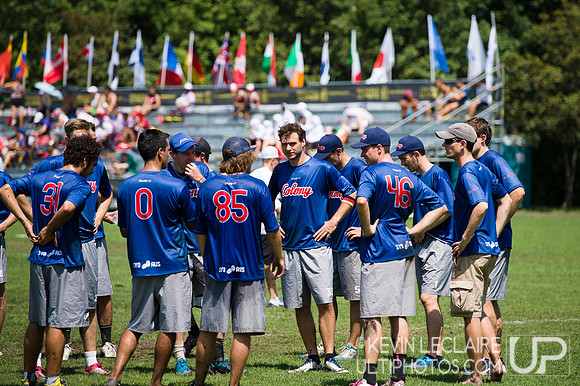 Monday WUCC 2014 Pool Play Action