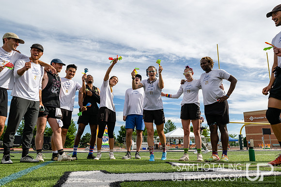 World Ultimate Club Championships at Mason High School. July 30, 2022