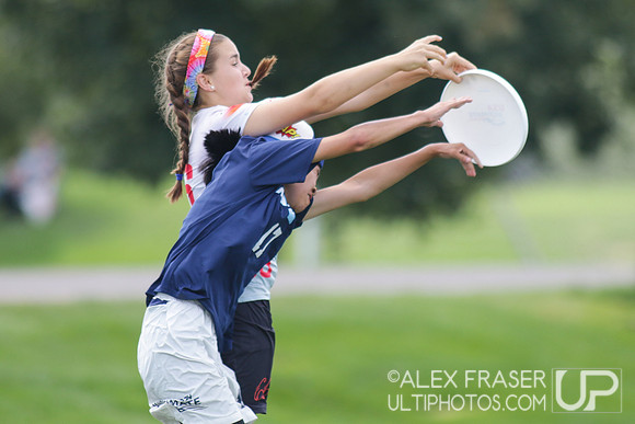 U16 Girls - Saturday - 2016 USAU Youth Club Championships