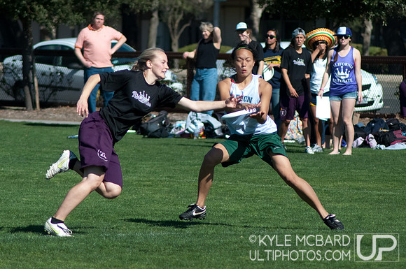 Saturday Women's action from Stanford Invite 2012