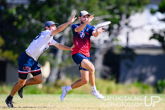 Mixed power-pools during World Ultimate Championships at Runaway Bay Sports Precinct