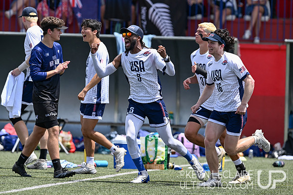 USA Open vs New Zealand -- WU24 Sunday