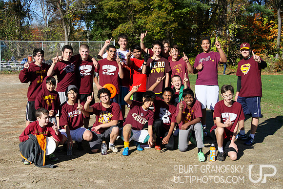 Action from the Sharon HS Spirit of the Game tournament