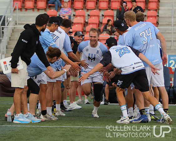 Minnesota Wind Chill vs. Carolina Flyers UFA Championship Weekend semifinal game at Zions Bank Stadium. Saturday, August 24, 2024