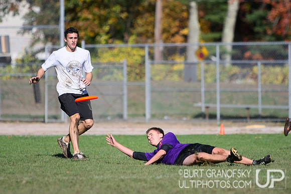 Action from the Sharon HS Spirit of the Game tournament