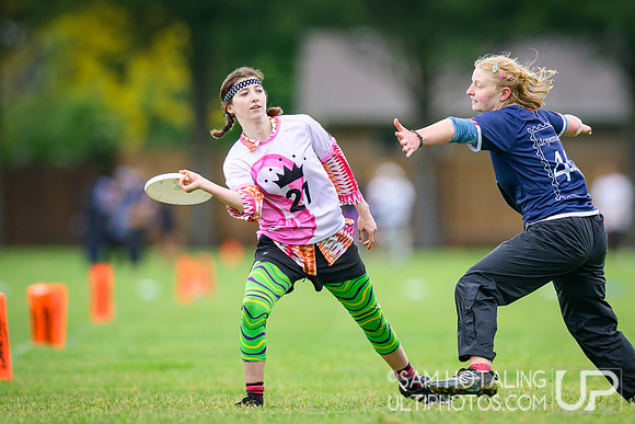 Round IV pool play at USAU D-III College Championships