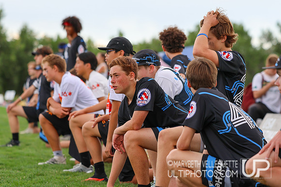 Saturday action at the USA Ultimate Youth Club Championships in