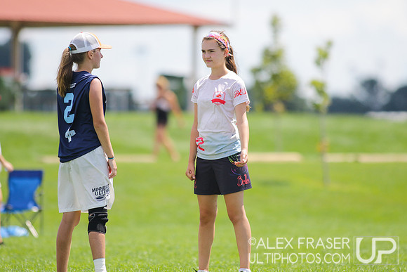 U16 Girls - Saturday - 2016 USAU Youth Club Championships