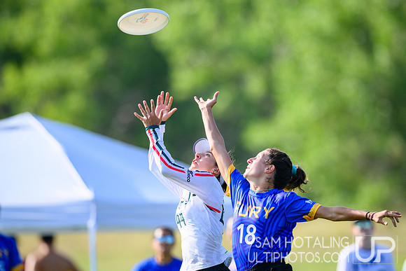 Women’s pool play during International Club Championships at Aurora Sports Park