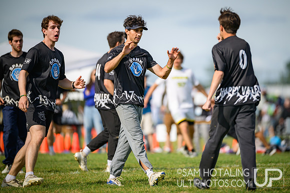 Oregon Ego vs Penn State Spank in quarterfinals finals at USAU D-I College Championships