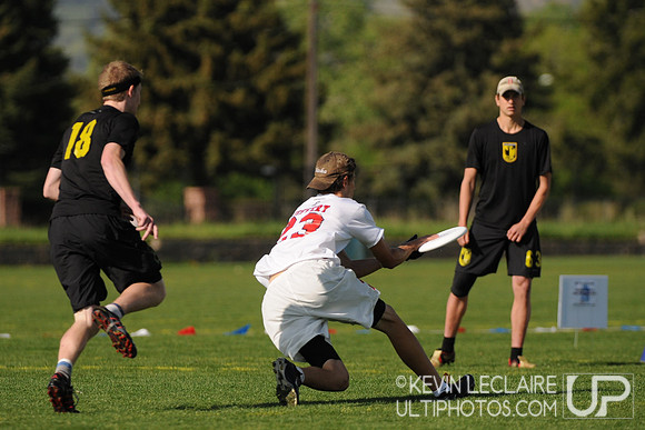Friday 8:30am round -- 2011 USAU College Championships