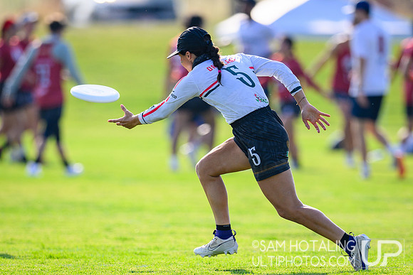 Women’s pool play during International Club Championships at Aurora Sports Park