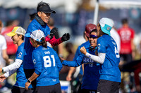 Day 3 of the WFDF 2024 World Masters Ultimate Championships