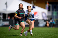 British Columbia Thunderbirds (W) vs Vermont Ruckus in semifinals at USAU D-I College Championships