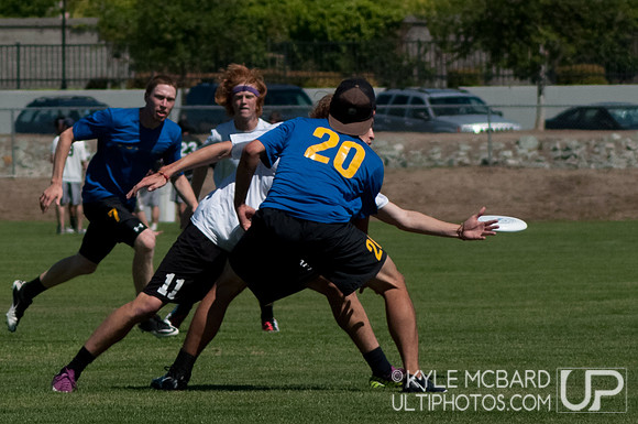 Saturday open action from NorCal D-I Sectionals 2012