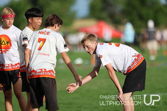 Saturday action at the USA Ultimate Youth Club Championships in