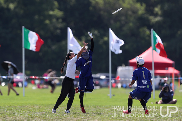 Fury and Swampybarg at the 2022 World Ultimate Club Championships