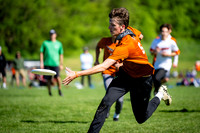 Pool play at USAU D1 College Championships