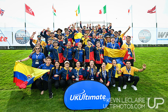 Colombia Team Photo - WJUC Opening Ceremonies