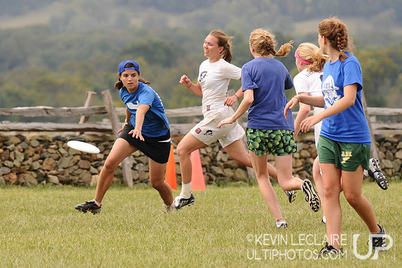 Sunday Women's Division - Georgetown v. Dirty Ladies A - 2009 Capital Sectionals