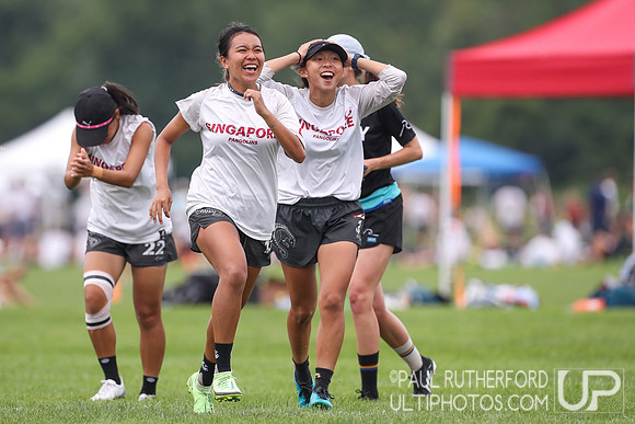 Salty and Pangolins at the 2022 World Ultimate Club Championships