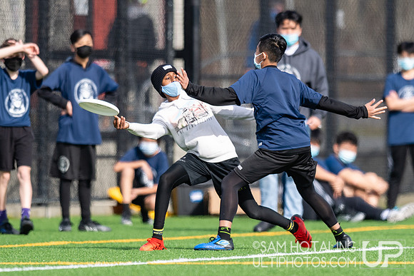 Youth ultimate frisbee at Seven Hills Invite