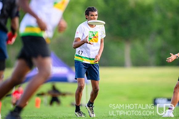 Color of Ultimate showcase game during International Club Championships at Aurora Sports Park
