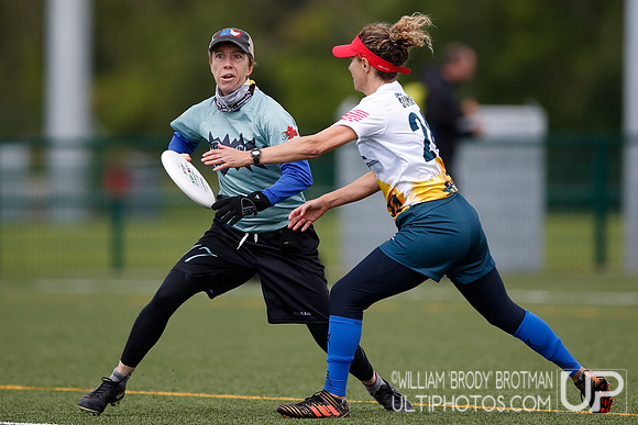 Day 2 of World Masters Ultimate Club Championships.